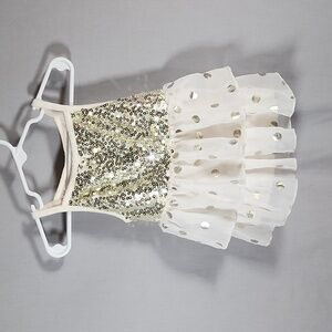 Justice Girls Top with Sequins Size 5